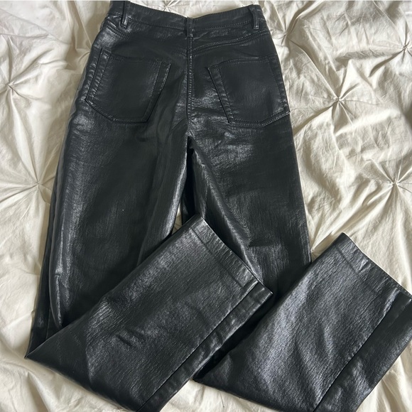 Wilfred US00 Melina Black Faux-Leather Pants - Picture 5 of 9